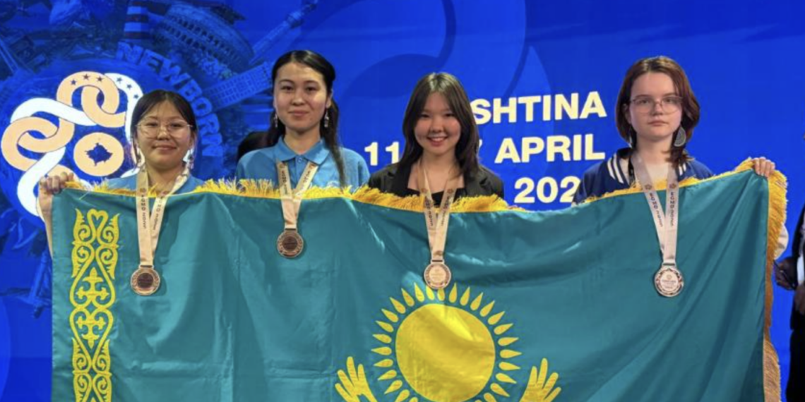 Казахстанские школьницы завоевали 4 медали на Европейской математической олимпиаде