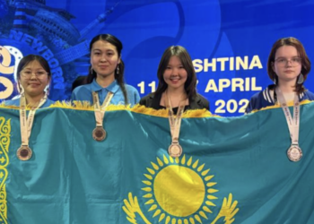 Казахстанские школьницы завоевали 4 медали на Европейской математической олимпиаде
