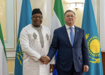 Глава МИД Сьерра-Леоне прибыл в РК с первым официальным визитом