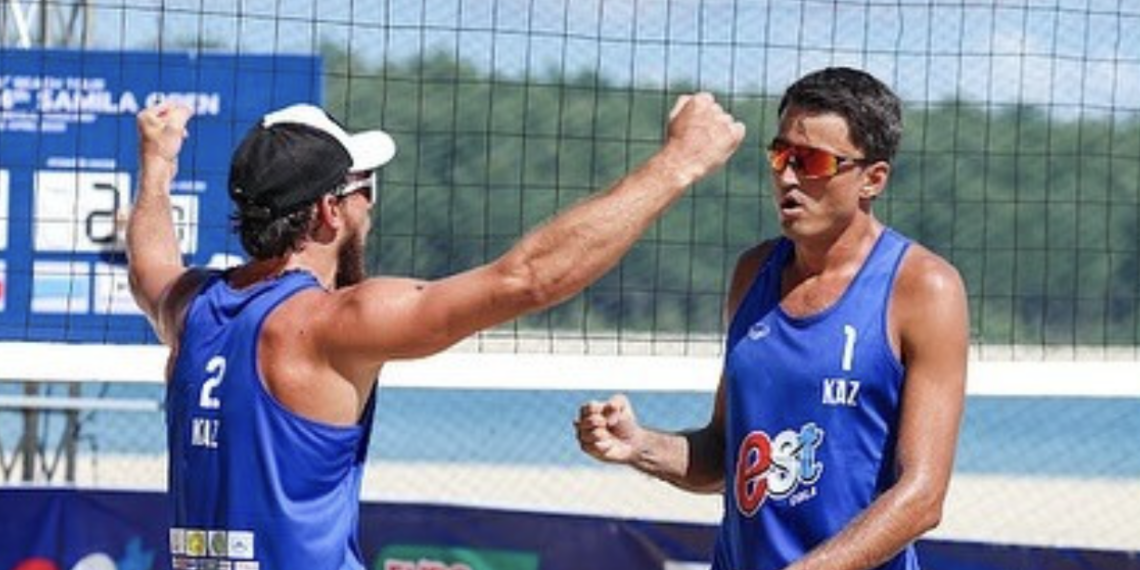 Два казахстанских дуэта успешно стартовали на международном турнире по пляжному волейболу в Таиланде