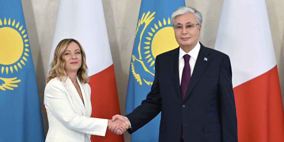 Касым-Жомарт Токаев провел встречу с председателем Совета министров Италии