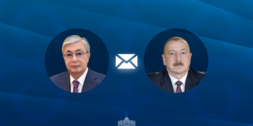 Касым-Жомарт Токаев направил телеграмму поздравления президенту Азербайджана