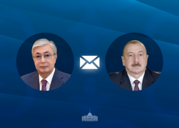 Касым-Жомарт Токаев направил телеграмму поздравления Президенту Азербайджана