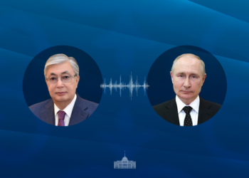 Состоялся телефонный разговор президентов Казахстана и России