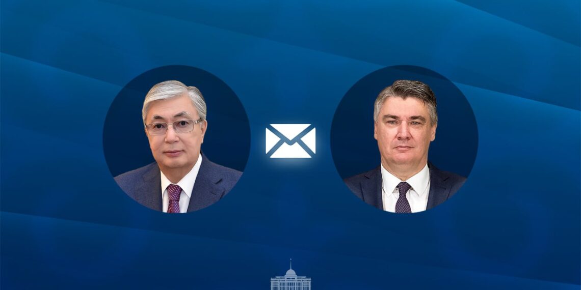 Глава государства направил телеграмму поздравления президенту Хорватии