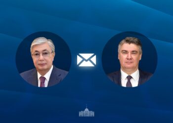 Глава государства направил телеграмму поздравления президенту Хорватии