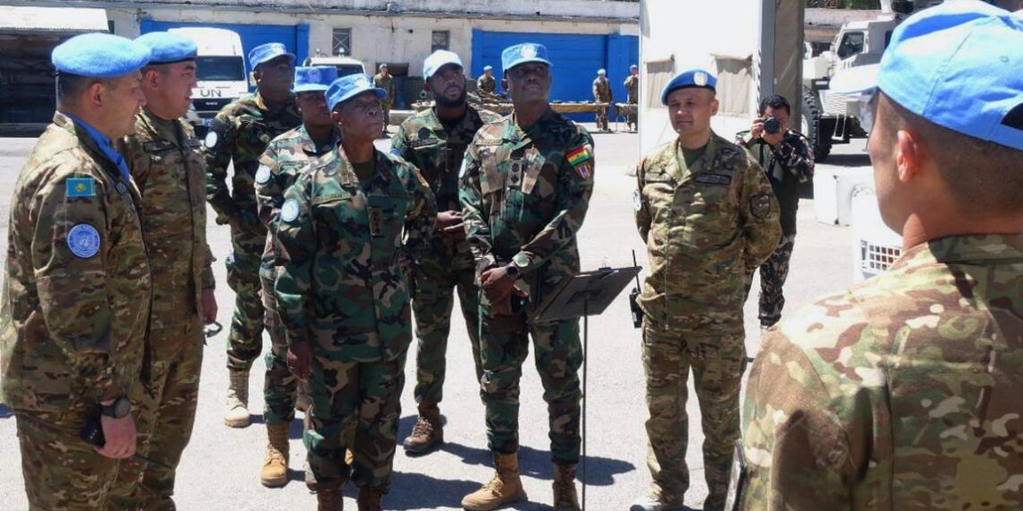 Командующий миссии ООН встретилась с казахстанскими миротворцами на Голанских высотах