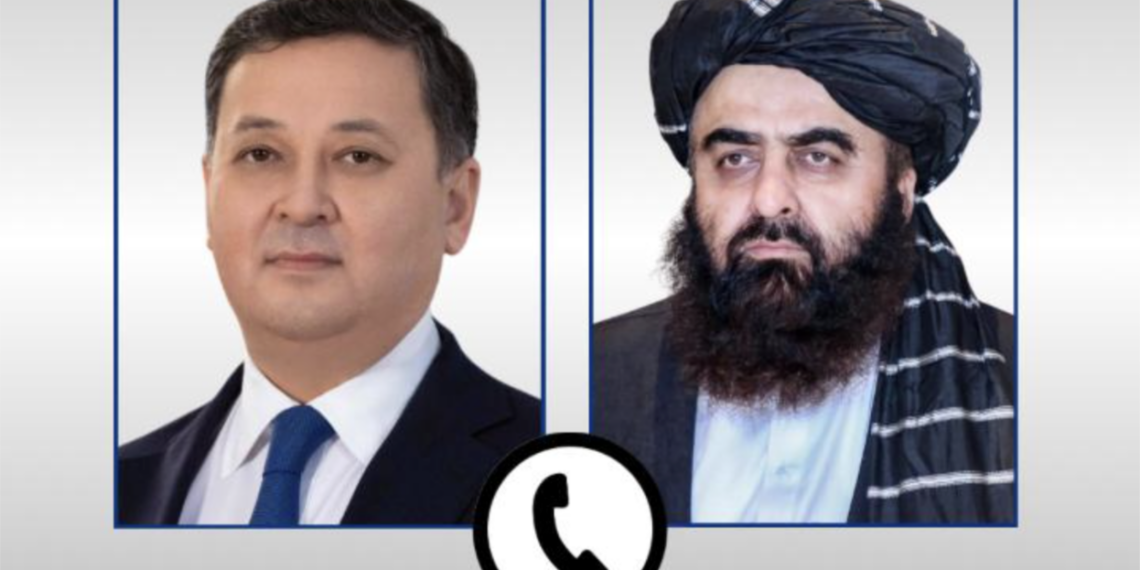 Главы МИД Казахстана и Афганистана провели телефонный разговор