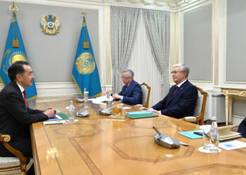 Касым-Жомарт Токаев принял председателя Коллегии ЕЭК