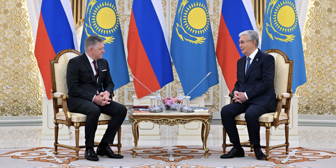 Касым-Жомарт Токаев провел переговоры с премьер-министром Словакии