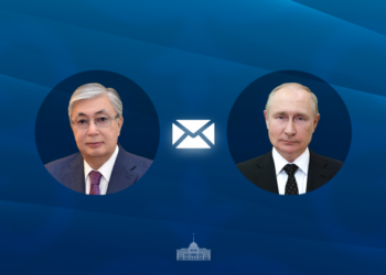 Касым-Жомарт Токаев направил поздравительную телеграмму президенту России