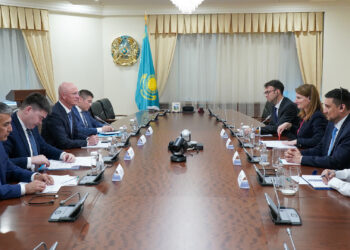 Роман Скляр провел встречу с вице-президентом группы «Air Liquide»