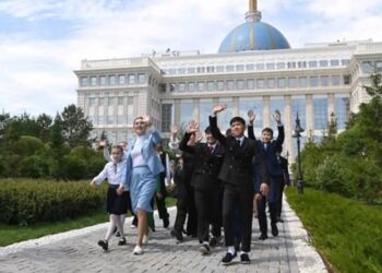 В резиденции президента РК состоялась экскурсия для детей