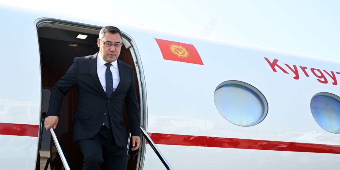 Садыр Жапаров прибыл в Астану на саммит Центральная Азия — Китай