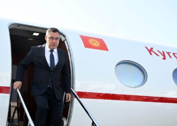 Садыр Жапаров прибыл в Астану на саммит Центральная Азия — Китай