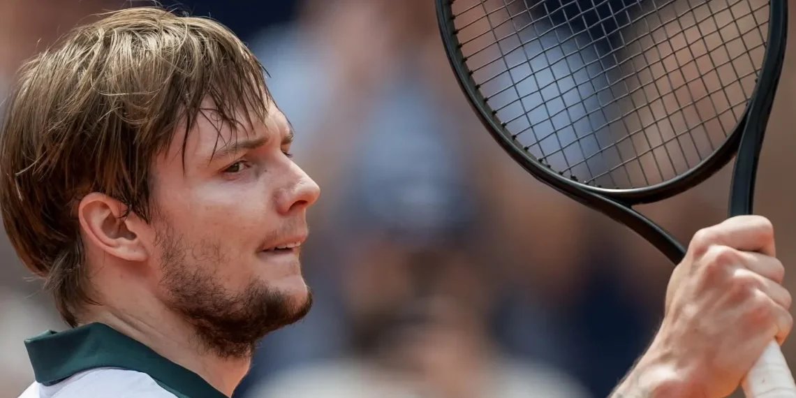 Александр Бублик пробился в финал теннисного турнира в австрийском Кицбюэле