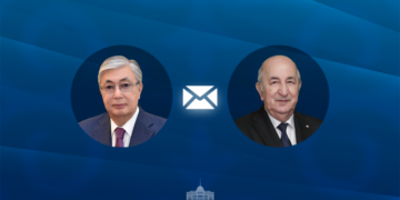 Касым-Жомарт Токаев направил телеграмму поздравления президенту Алжира