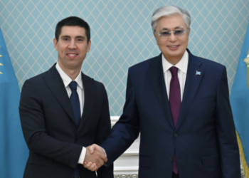 Касым-Жомарт Токаев провел встречу с министром иностранных дел Молдовы