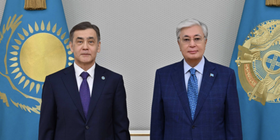 Касым-Жомарт Токаев принял генерального секретаря ШОС