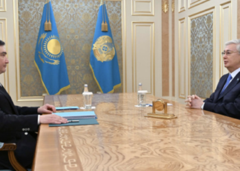 Глава государства принял премьер-министра Олжаса Бектенова