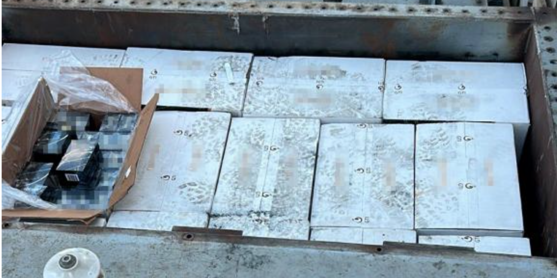 Погранслужба КНБ РК пресекла незаконный провоз табачных изделий