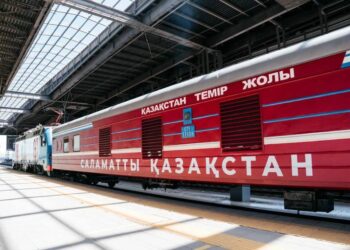 В села Костанайской области прибыл медицинский поезд «Саламатты Қазақстан»