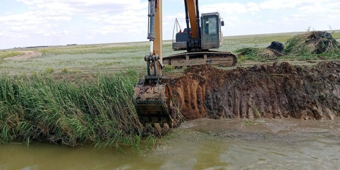 С начала 2025 года в Казахстане очищено 780 км каналов