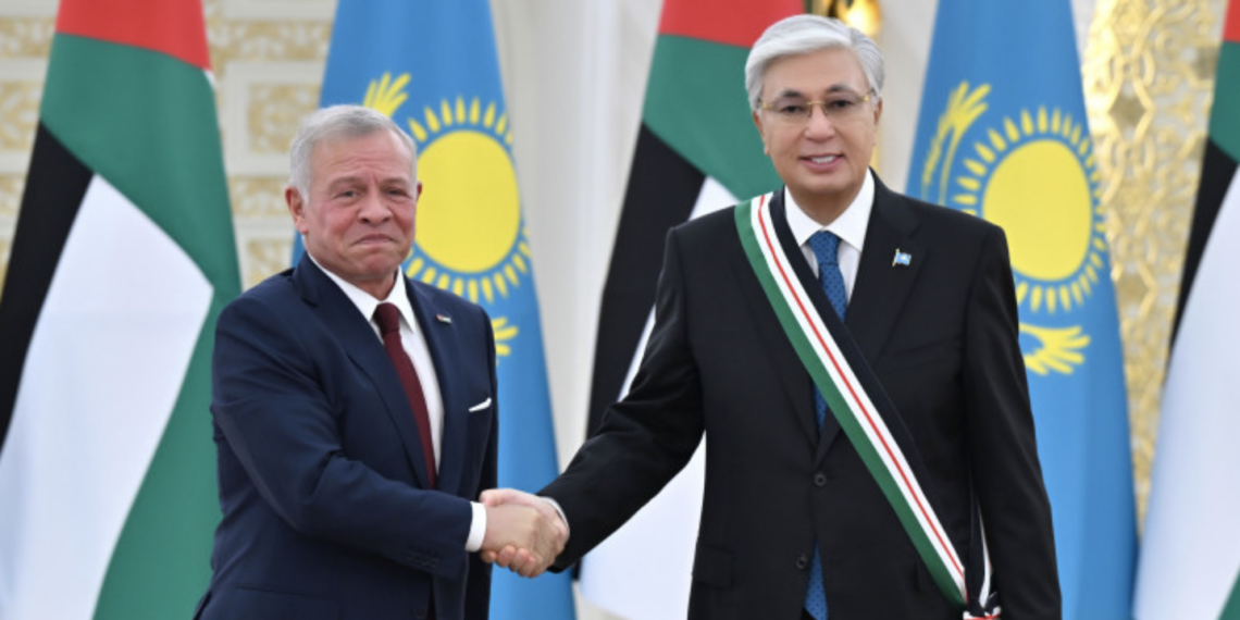 Токаев награжден Высшим орденом Иорданского Хашимитского Королевства «Аль-Нахда»