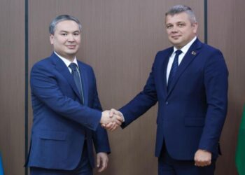 Министр промышленности и строительства РК встретился с белорусским коллегой