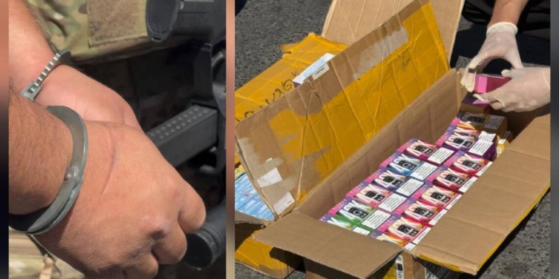 Супружеская пара задержана в области Жетысу за продажу вейпов