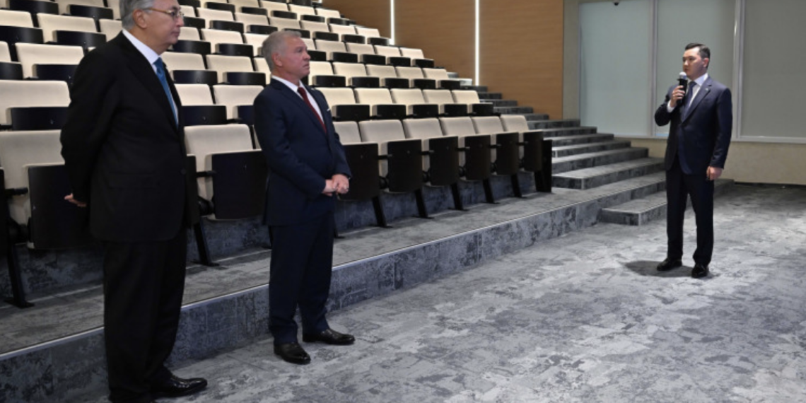 Касым-Жомарт Токаев и Абдалла II бен аль-Хусейн посетили МФЦА