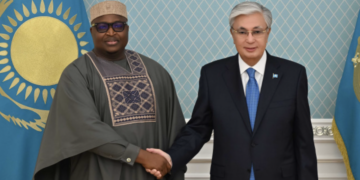 Глава государства принял спецпосланника президента Сьерра-Леоне