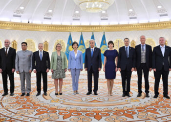 Касым-Жомарт Токаев принял верительные грамоты послов ряда государств