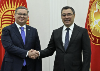 Глава МИД Казахстана встретился с президентом Кыргызстана