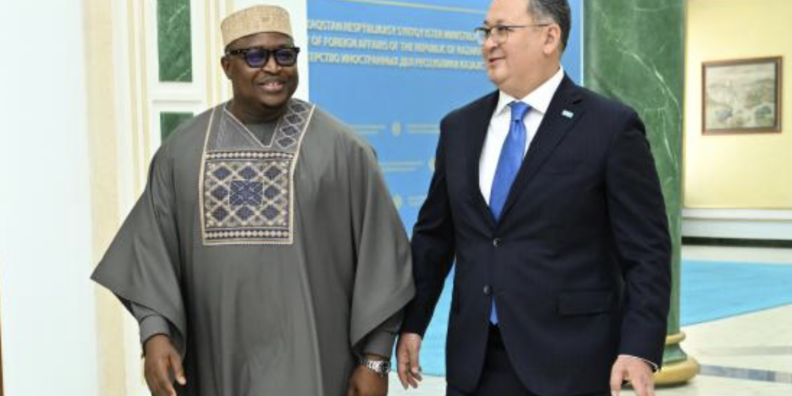 В Астане состоялась встреча глав МИД Казахстана и Сьерра-Леоне