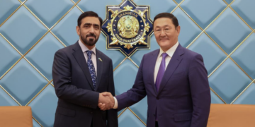 Генпрокурор РК встретился с председателем Федерального высшего суда ОАЭ