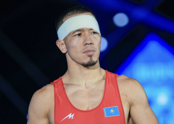 Айдос Султангали завоевал «золото» на ЧМ по греко-римской борьбе