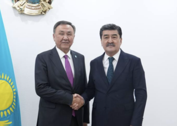 Министр экологии и природных ресурсов РК встретился с генсеком ОТГ