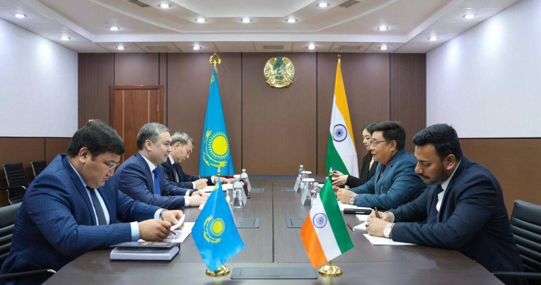 Казахстан и Индия расширяют промышленную кооперацию