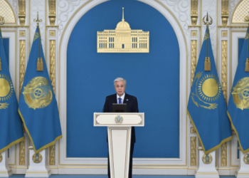 Касым-Жомарт Токаев запустил вторую линию железной дороги Достык – Мойынты