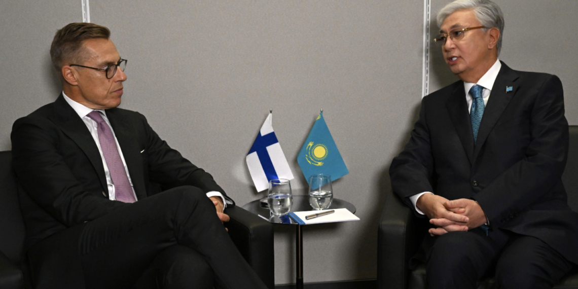 Касым-Жомарт Токаев провел встречу с президентом Финляндии