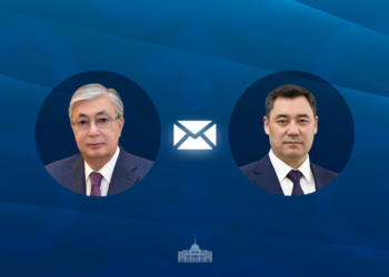 Глава государства направил поздравительную телеграмму президенту Кыргызстана