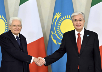 Касым-Жомарт Токаев провел переговоры с президентом Италии