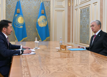 Глава государства принял вновь назначенного министра искусственного интеллекта и цифрового развития