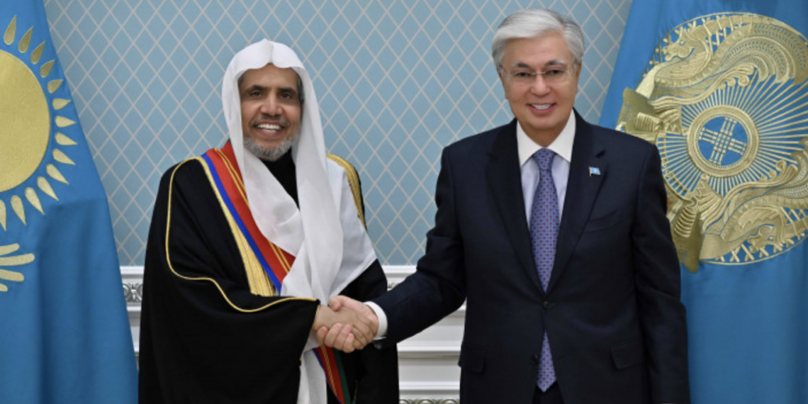 Президент Казахстана принял генсека Всемирной исламской лиги