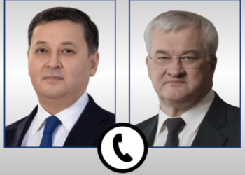 Мурат Нуртлеу провел телефонный разговор с главой МИД Украины