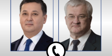 Мурат Нуртлеу провел телефонный разговор с главой МИД Украины