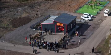 Глава МЧС Казахстана открыл в Карагандинской области новый пункт ДПФ