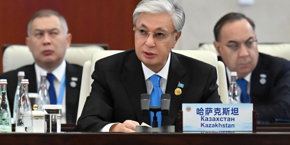 Токаев выступил на заседании Совета глав государств-членов ШОС