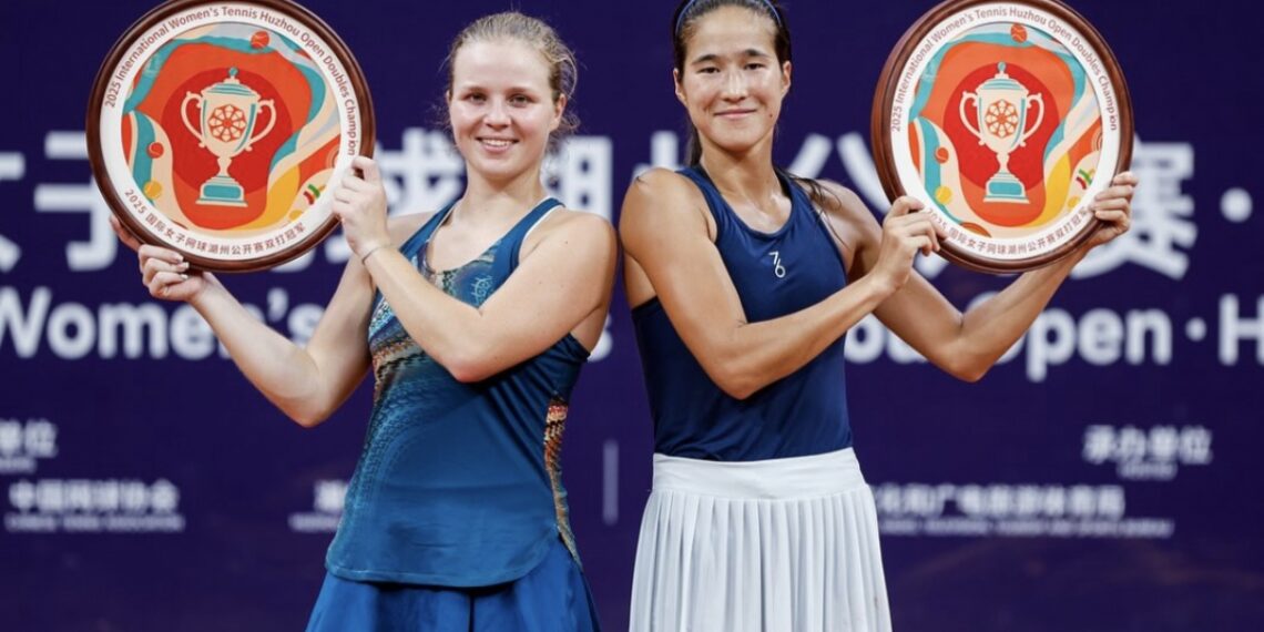Теннисистка Жибек Куламбаева выиграла турнир в Китае